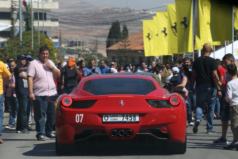 Ferrari Panorama Lebanon 2016 Ride